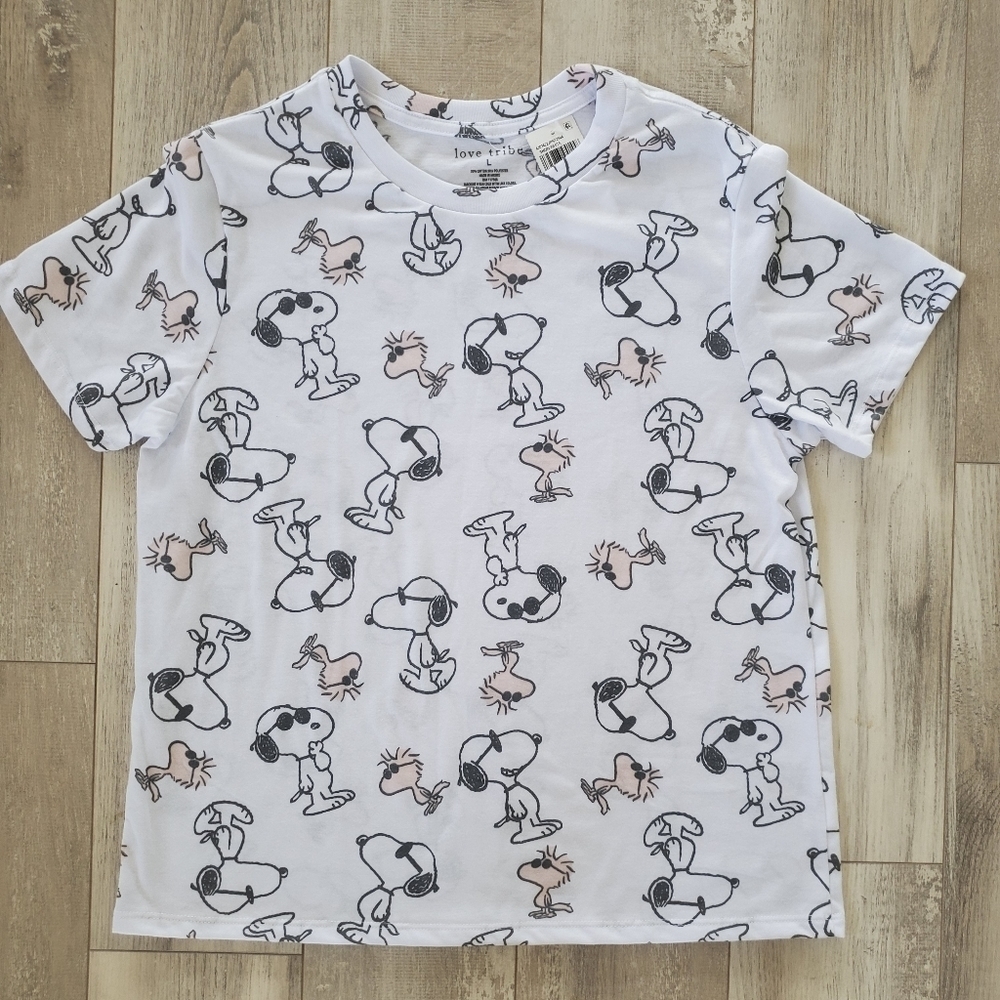 SNOOPY & WOODSTOCK tshirt
